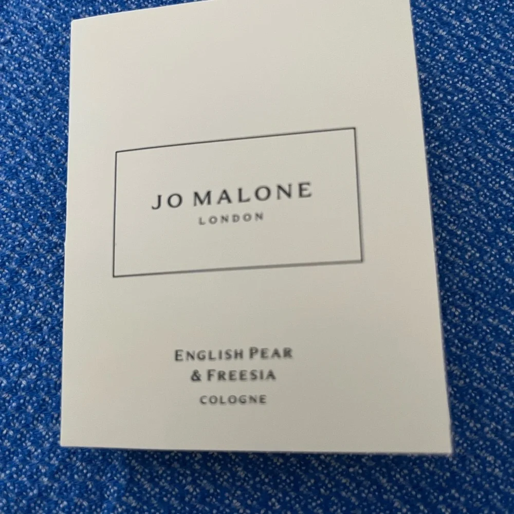 Jo Malone Samples, New Additional Sample!